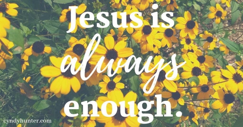 Enough for Today. God is good. God is faithful. Jesus gives what is good, leading me in my life of faith to walk in His footsteps, supplying all my needs. #Herescuedme #trustGod #Christianliving #Healwayssupplies #livingbyfaith