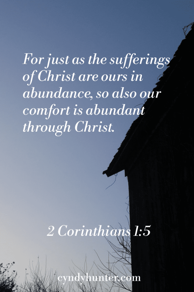2 Corinthians 1:5 Blog on Suffering